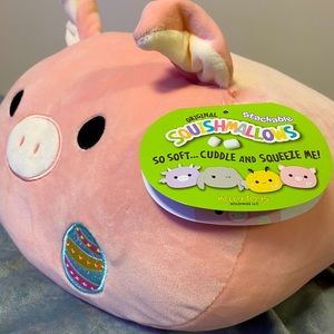 12” Peter the Pig Squishmallow Stacker Easter ‘21
